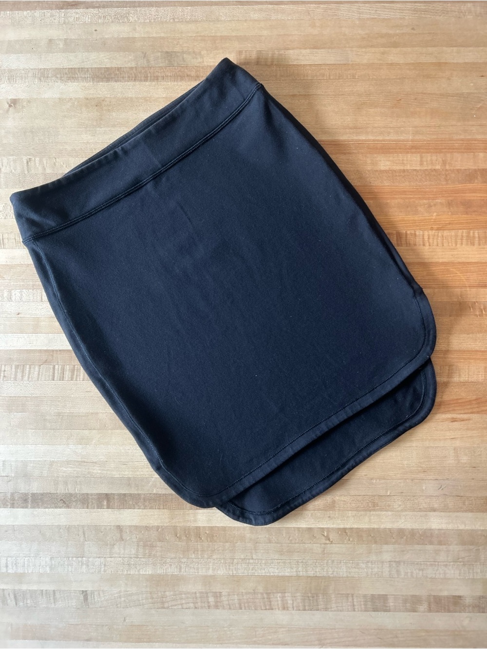 Lululemon Athletica City Skirt Black High-Low Active Skort